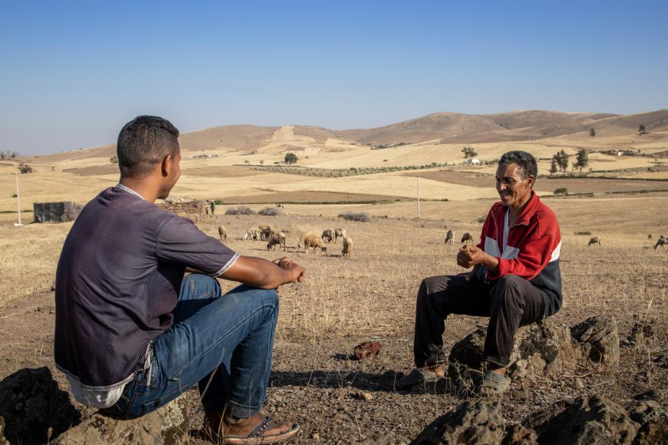 The impacts of climate change are already threatening livelihoods, water and food security, people’s health and overall human security in North Africa. Credit: IOM / Beyond Borders Media 2022