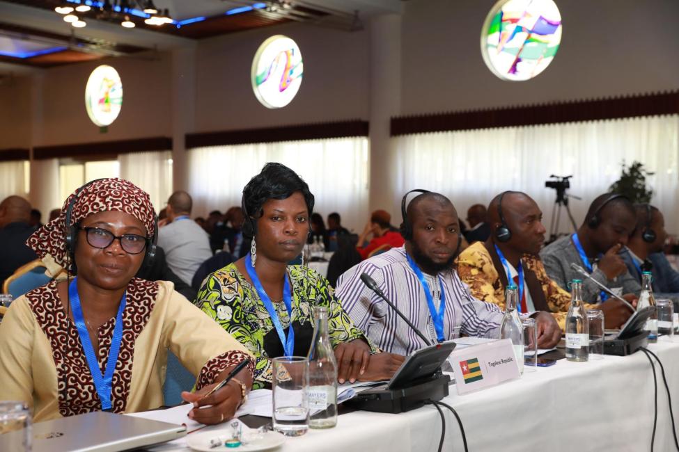 Representatives from forty-eight African countries gather at the Conference of States on the continental expansion of the Kampala Ministerial Declaration on Migration, Environment and Climate Change in Nairobi, Kenya. ©IOM / Kennedy Njagi