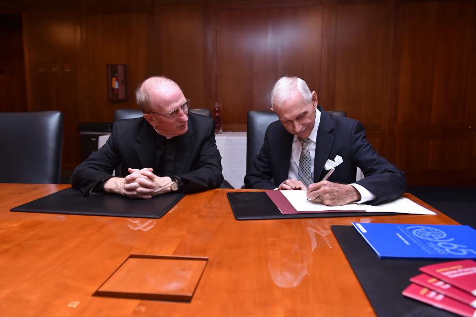 IOM and Fordham University cement their partnership  
