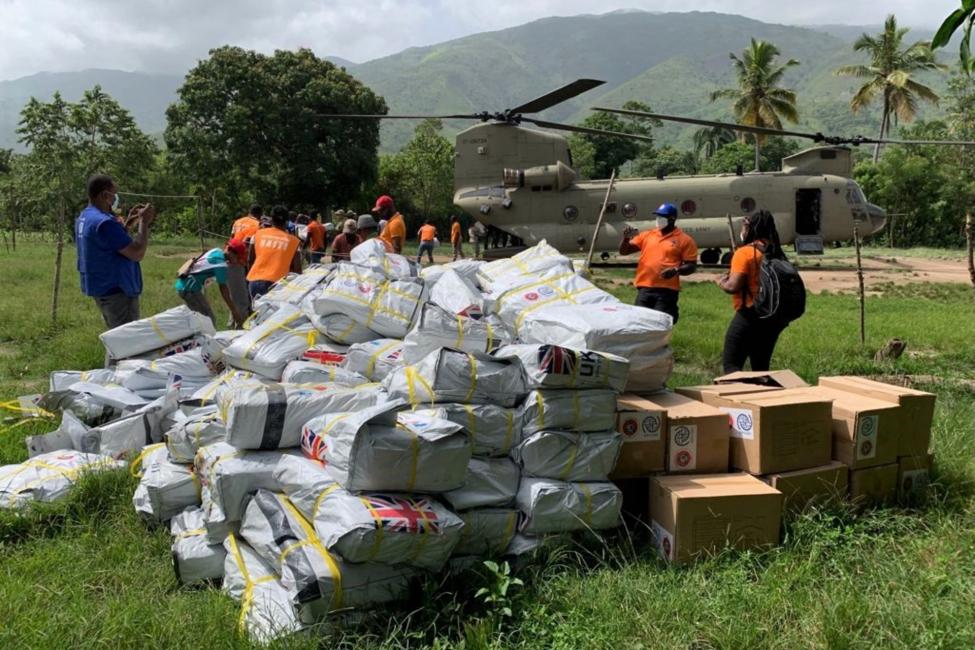IOM and its partners have so far provided core relief items to more than 51,000 people. Photo: IOM
