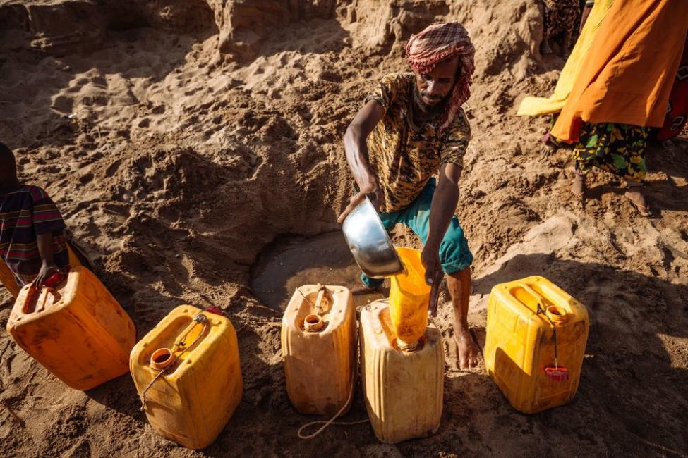 Wells and boreholes are running dry in Somalia where millions of people already depend on humanitarian aid as the country experiences its worst drought in decades. Photo: IOM/Muse Mohammed 2017
