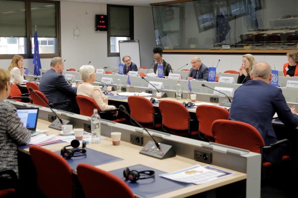 EU-IOM 9th annual Senior Officials meeting in Brussels. Photo: European Commission